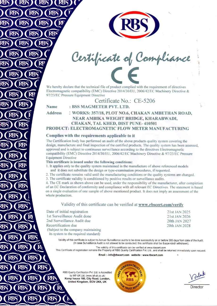 Certificates